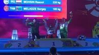 قهرمانی رستمی با طعم شکستن رکورد جهان