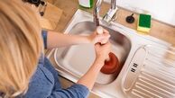 8 ترفند خانگی رفع گرفتگی سینک ظرفشویی با محلول های دست ساز