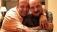 علی اوجی در کنار سرگروه تیم کلاه قرمزی + عکس