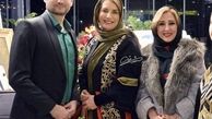 پویا امینی و‌خانم‌ های بازیگر در یک رستوران + عکس