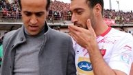 حرف های درگوشی شجاع خلیل زاده با جادوگر+عکس