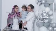 فریبا نادری در تولد همسرش + عکس