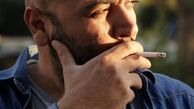 سیگار کشیدن مهدی کوشکی + عکس