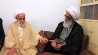 دیدار آیت‌الله جنتی با یکی از مراجع تقلید نجف