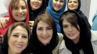 فاطمه گودرزی در جمع دوستانش + عکس