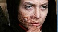 عکس سوپر استار زن مشهور ایرانی با گریم زامبی