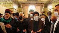آیت الله رئیسی در حرمین شریفین کاظمین