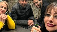 نفیسه روشن به همراه خانواده ی عزیزش + عکس
