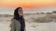 مونا فرجاد در یک‌ غروب زیبا + عکس