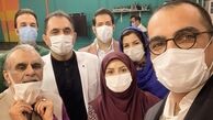 کوروش سلیمانی در جمع همکاران‌کرمانشاهیش + عکس