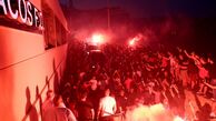 ورود یحیی توره به آتن+تصاویر