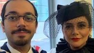 هنگامه قاضیانی و پسرش با تیپ خارجی+عکس