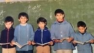مدرسه رفتن ارژنگ امیرفضلی + عکس