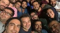 حامد کمیلی در جمع ارتش سری ها + عکس