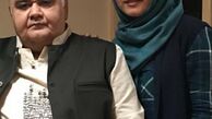 شباهت اکبر عبدی و دخترش+عکس