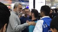 برخورد فرکی و شاگردان‌سابق در فرودگاه+تصاویر