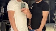 گوشی لاکچری میلاد کی مرام + عکس