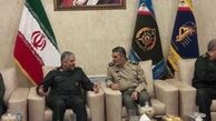  دیدار فرمانده کل سپاه با فرمانده کل ارتش 