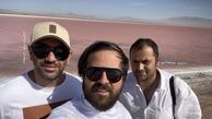 هومن سیدی و دوستانش در سفر + عکس