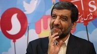 سلفی ضرغامی با یک ساقی +عکس