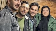 باران کوثری در جمع مردان ملکه گدایانی + عکس