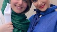 استوری جدید اینستاگرام نازنین بیاتی در کناردوست صمیمی اش!