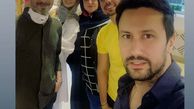 گشت و گذار شاهرخ استخری با خانواده همسرش + عکس