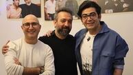 سه مجری معروف در کنار هم/عکس