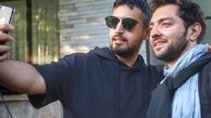 سلفی مهرداد صدیقیان با آقای بازیگر مدل + عکس