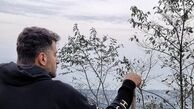 علی ضیا در دل طبیعت زیبا + عکس