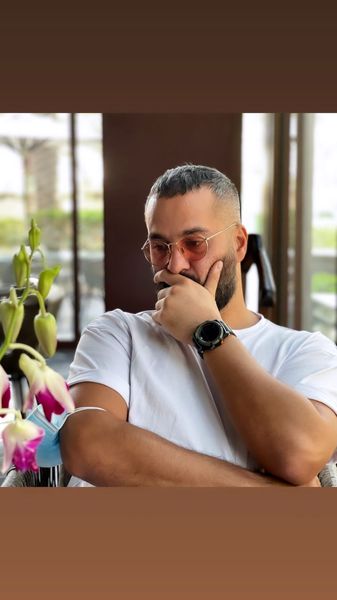 چهره متفکرانه میلاد کی مرام + عکس