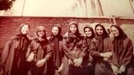 فلور نظری در زمان دبیرستانش + عکس