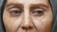 گریم‌پیرزنانه خانم بازیگر + عکس