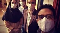 نیما کرمی و دوستانش در پشت صحنه‌صبحی دیگر + عکس