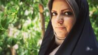 عزادار شدن خانم مجری