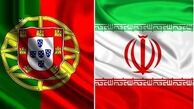 دیدار ایران و پرتغال آغاز شد