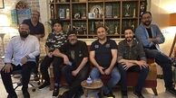 مهران‌ احمدی و سگ بندی ها + عکس