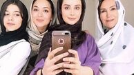 سلفی زنانه بازیگران سریال دخترم نرگس + عکس