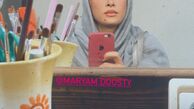 گریم خانم بازیگر برای بیمارستان + عکس