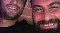 سلفی امیر جدیدی با دوستش + عکس