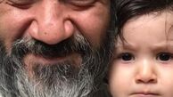 سلفی پدر دختری مهران غفوریان + عکس