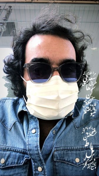 ظاهر کرونایی آقای بازیگر + عکس