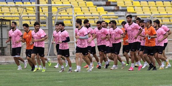 تنیس فوتبال و تمرین سبک در برنامه پرسپولیسی ها/