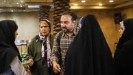 درگیری بازیگر مرد با خبرنگار زن+ عکس