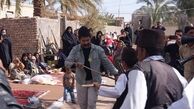 حرکات نمایشی آقای بازیگر در میان جنوبی ها + عکس