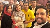 دورهمی دوستانه شیلا خداداد و همسرش با هنرمندان در سفره خانه+عکس