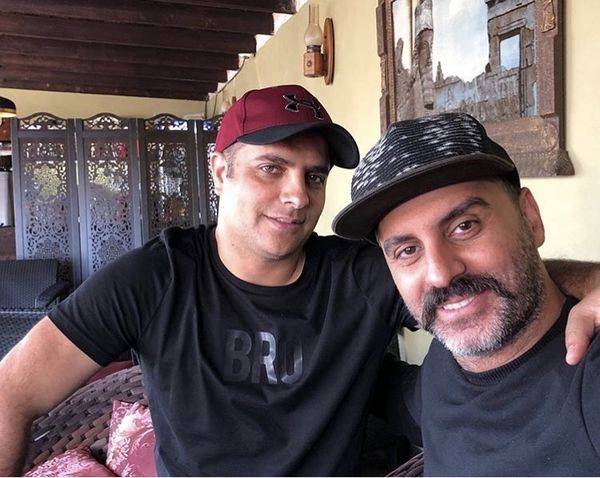 سلفی علیرام نورایی با دوستش + عکس