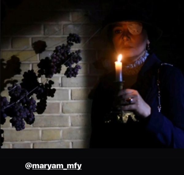 هنگامه قاضیانی غرق در تاریکی ها + عکس