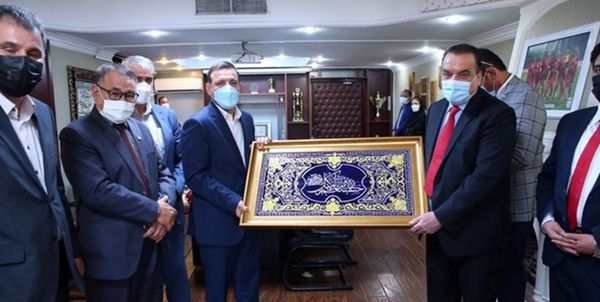  دیدار رییس فدراسیون فوتبال با وزیر ورزش افغانستان 