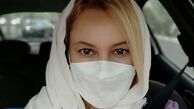 سلفی جدید مریم کاویانی در ماشینش + عکس